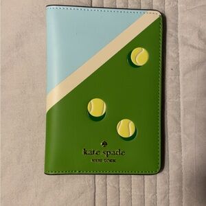 NWT Kate Spade Light Blue and Green Travel Cover